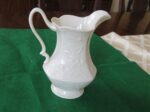 Vintage Fine Porcelain Pitcher Ivory 2