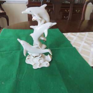 Lenox Wave Dancers Figurine Dancing Dolphins 1