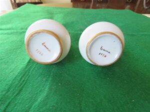 Hutschenreuther Brighton Salt + Pepper Shakers 2