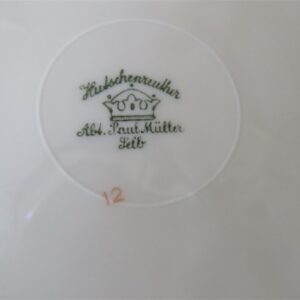 Hutschenreuther Paul Muller Selb Bavaria Germany Bread Plate 2