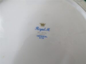 Dinner Plate Imperial Royal M-Mita 2