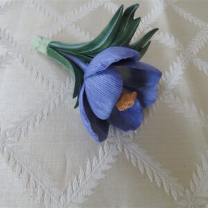 Lenox Crocus Vintage Garden Flower Collection Porcelain Figurine 1