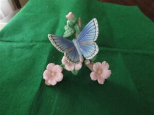 Lenox Adonis Blue Butterfly Porcelain Figurine 1