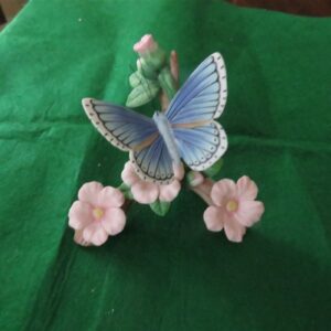 Lenox Adonis Blue Butterfly Porcelain Figurine 1