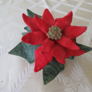Lenox Collection Porcelain Poinsettia 1