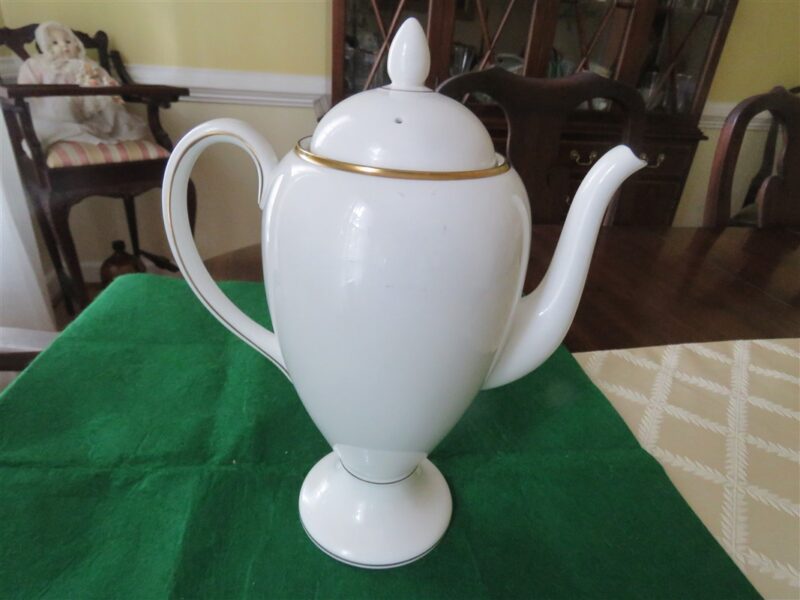 Wedgwood California Coffee Pot, Wedding Band China, 2