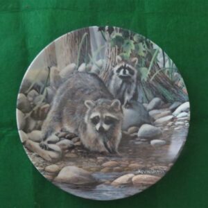 Collector Plate Knowles The Raccoon By Kevin Daniel 1987 1