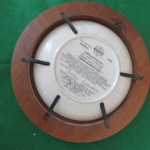 Edwin Knowles Collector Plate “Oklahoma” Fourth Issue in the Oklahoma series by Mort Kunstler. 2