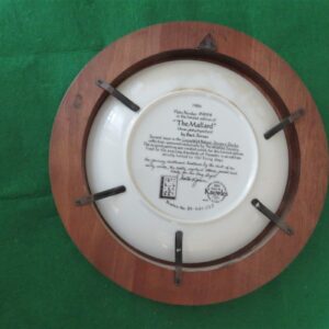 Vintage Collector Plate 1986 Knowles The Mallard Second Living With Nature Jerner's Ducks  2