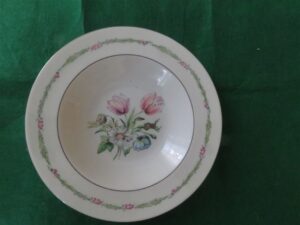 Soup Bowl Theodore Haviland New York GARDEN FLOWERS 1