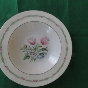 Soup Bowl Theodore Haviland New York GARDEN FLOWERS 1