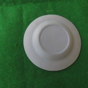 Ashtray Wedgwood 3 Slot Round Ashtray Cream Color on Lavender (Pale Blue) 2