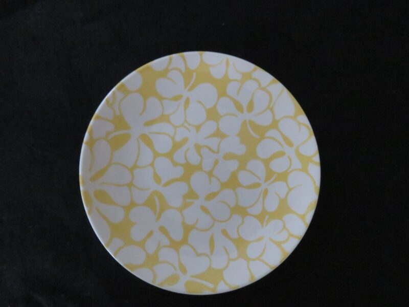 Yellow Clover Salad Plate Royal China Cavalier Ironstone 1