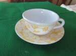 Yellow Clover Cup & Saucer Royal China Cavalier Ironstone 1