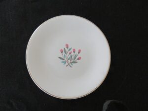 Wedgwood Pink Hope Salad Plate Floral Buds Cottagecore 1