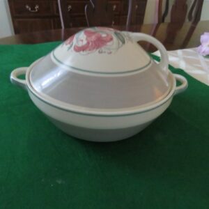 Vintage Susie Cooper Crown Works Burslem Serving Dish Casserole w/ Lid 1