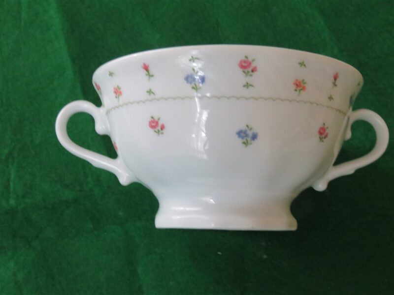 Eschenbach Bavaria China Soup Cup & Saucer 6