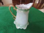 Creamer Hand Painted Porcelain Victorian Antique Maker’s Mark B Germany. 2
