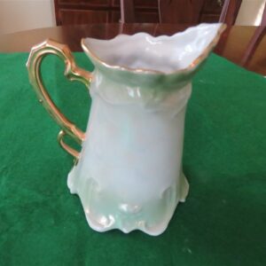 Creamer Hand Painted Porcelain Victorian Antique Maker’s Mark B Germany. 2