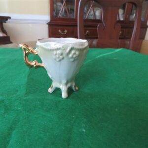 Egg Holder Hand Painted Porcelain Victorian Antique Maker’s Mark B Germany. 2
