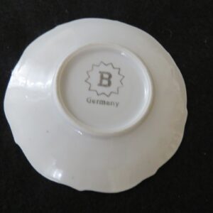 Trinket Tray Porcelain Maker’s Mark B Germany 2