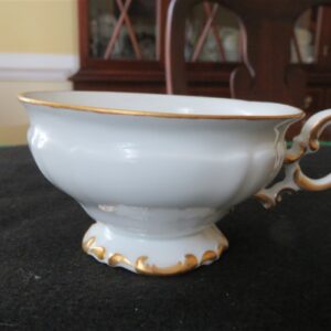 Vintage Hutschenreuther Selb Brighton pattern 1930's Footed cup. 1