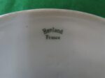 Haviland France White Porcelain China & Gold Trimmed Covered Vegetable Bowl