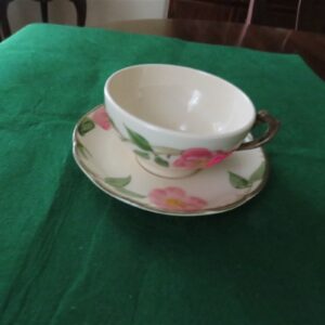 Cup & Saucer by Franciscan Desert Rose Pattern 1