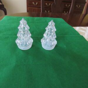 Gorham Holiday Traditions Crystal Salt and Pepper Set 1
