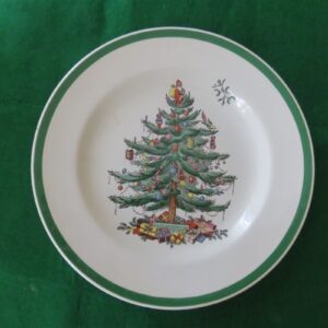 Dinner Plate Spode Christmas Tree 1