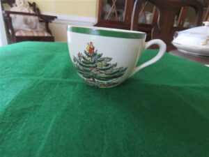 Flat Cup Set of 3 cups Christmas tree pattern 1 4