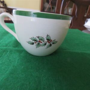 Flat Cup Set of 3 cups Christmas tree pattern 1