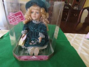 Collectors Choice Musical Porcelain Doll Vintage Jewel Gift Gallery 2