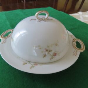 Vintage Covered Butter Dish Haviland France 1
