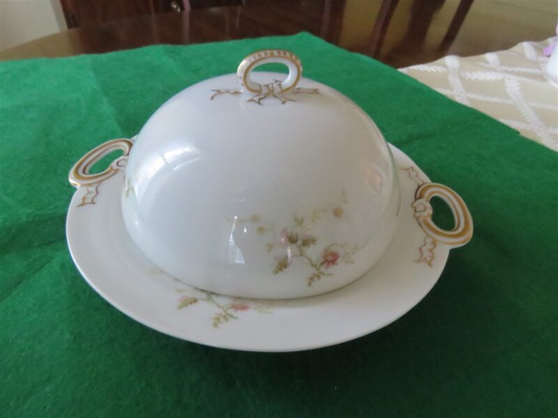 Vintage Covered Butter Dish Haviland France 1