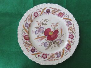 Dinner Plate Wedgwood Corn Flower. Etruria & Barlaston. 1