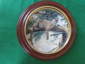 Lenox Collector Plate Rocky Mountain Puma by Guy Coheleach 1