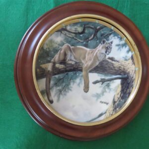 Lenox Collector Plate Rocky Mountain Puma by Guy Coheleach 1