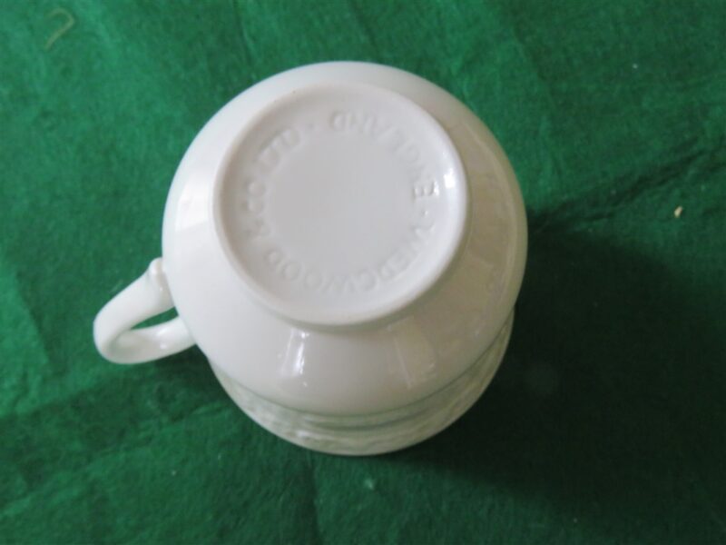 Cup by Wedgwood Bottom reads Wedgwood & Co Ltd 4