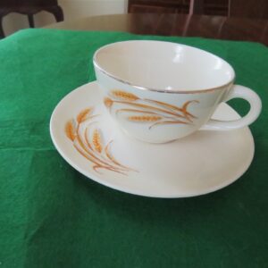 Golden Wheat Cup Saucer 1