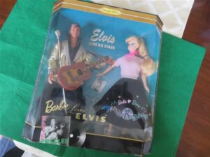 Barbie Loves Elvis Collector Edition By Mattel “Elvis Live on Stage” 1996 1