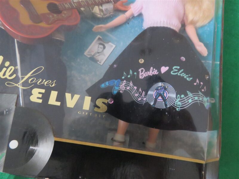 Barbie Loves Elvis Collector Edition By Mattel “Elvis Live on Stage” 1996 3