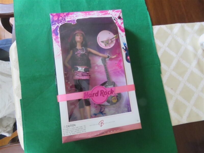 2006 Hard Rock Cafe Barbie Doll Pink label Barbie. 1