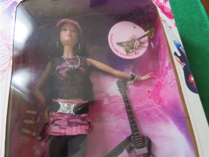 2006 Hard Rock Cafe Barbie Doll Pink label Barbie. 3