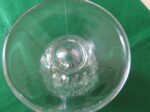 Fostoria American Clear Water Goblet Heavy Pressed Patterned Glass 5