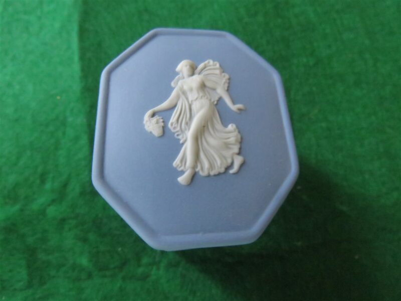 Floral Girl American Express Octagonal Box Wedgwood