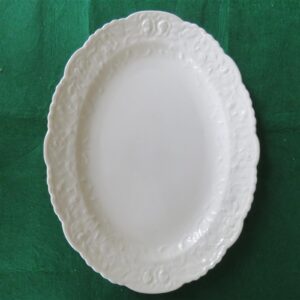 Vintage Pope Gosser Steubenville Rose Point Serving Platter. 1