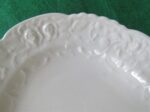 Vintage Pope Gosser Steubenville Rose Point Serving Platter. 2