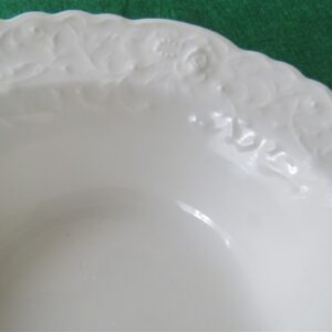 Vintage Pope Gosser Steubenville Rose Point Round Vegetable bowl. 2