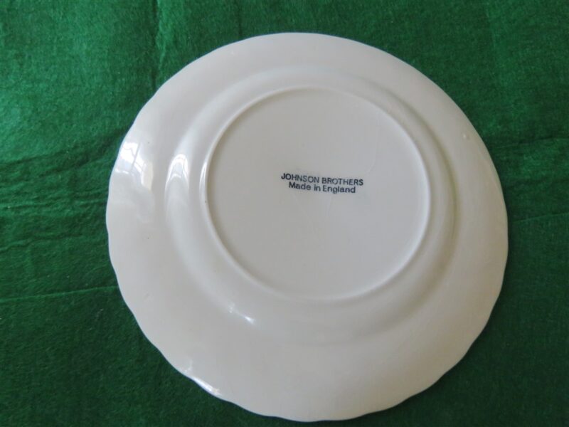 Bread Plate Johnson Brothers Snowhite Regency. 3